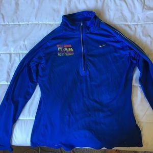 Nike Dry Fit 3/4 zip pullover